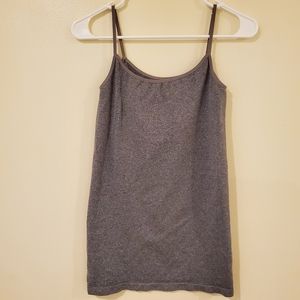BeMaternity by Ingrid & Isabel grey tank top - size S/M